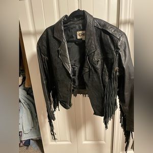 Vintage leather jacket